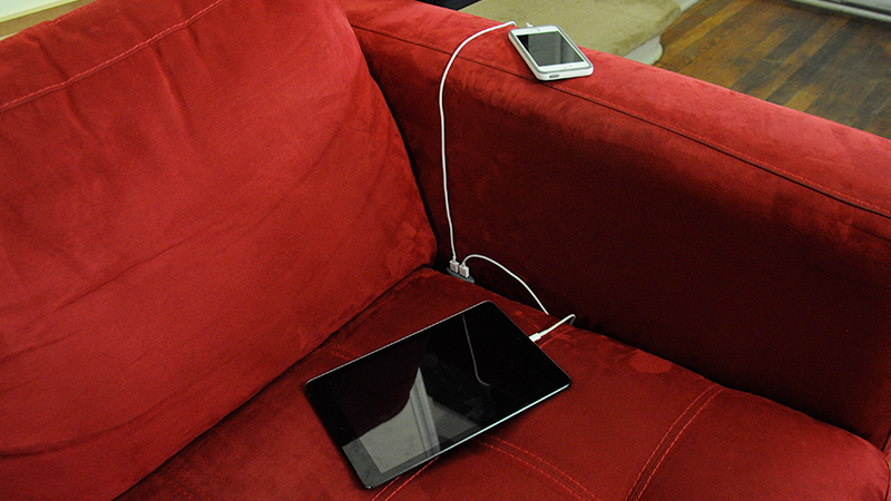 Illustration for article titled Put a Pair of USB Ports Where You Really Need Them: In Your Couch